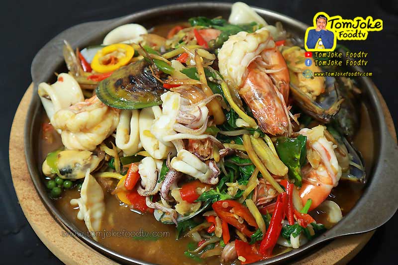 ผัดฉ่าทะเล