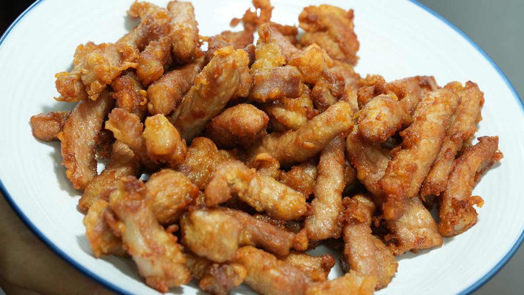 หมูทอด หมูทอด